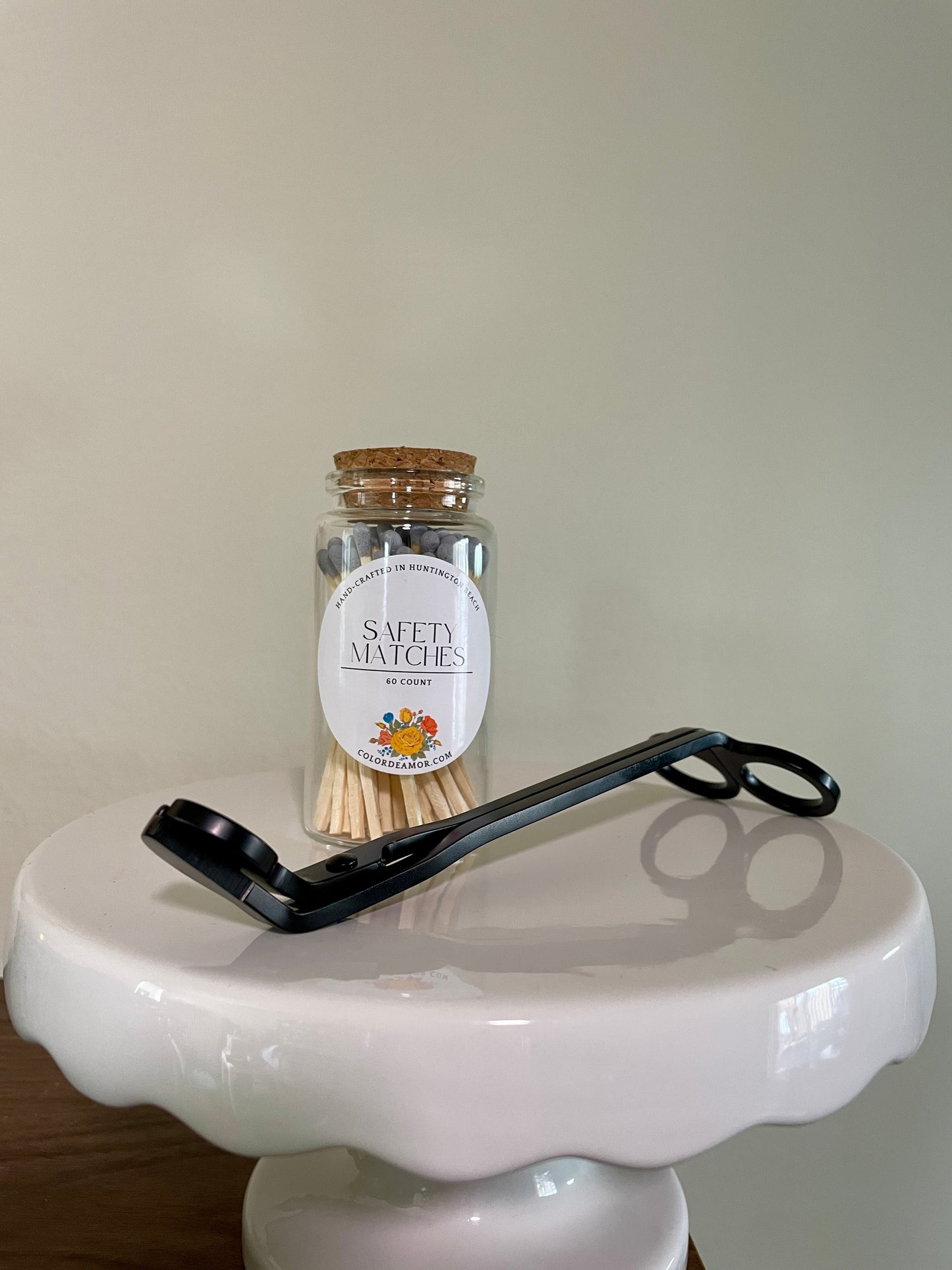 Matches & Wick Trimmer