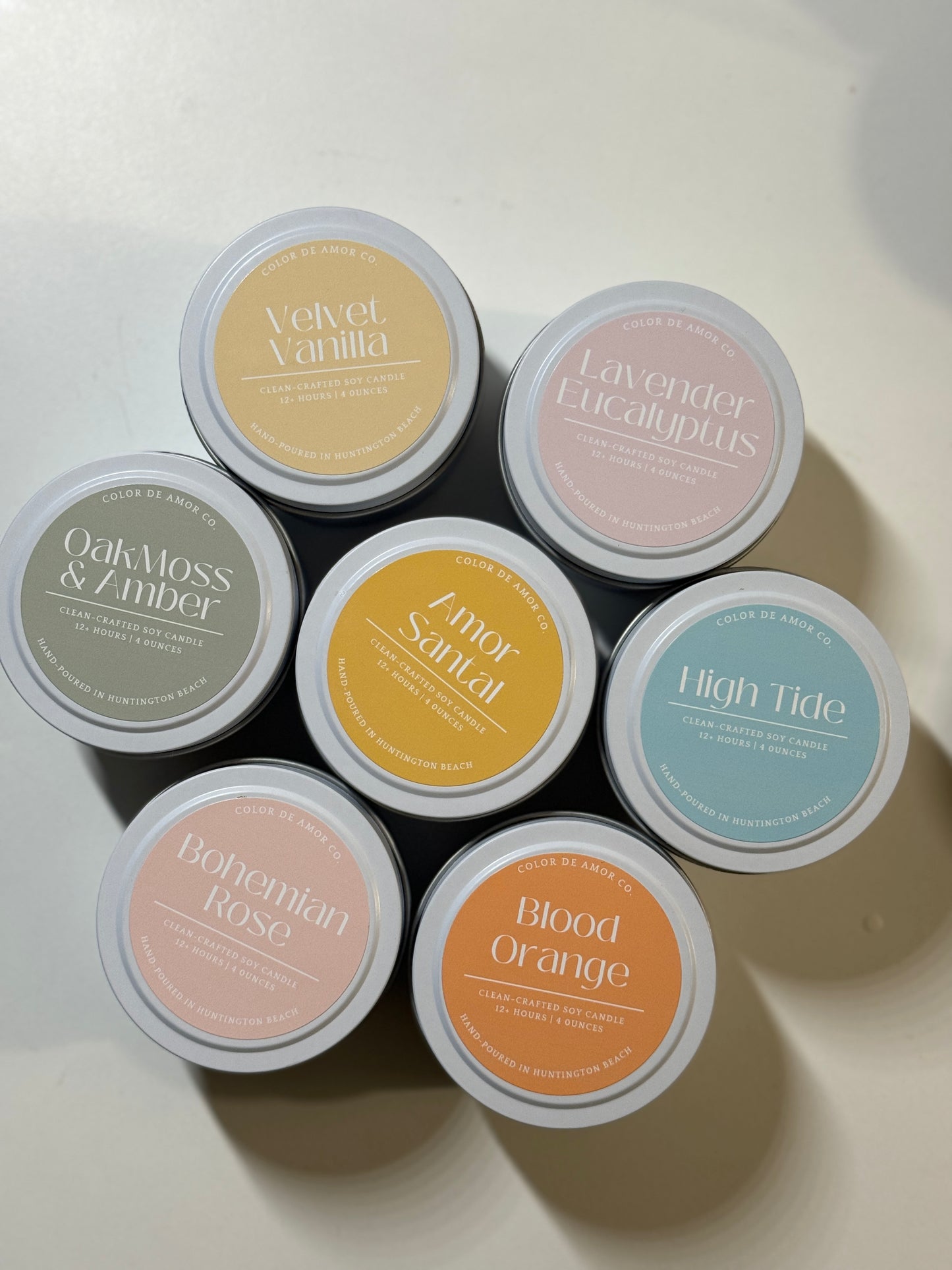 Modern Tin in White
