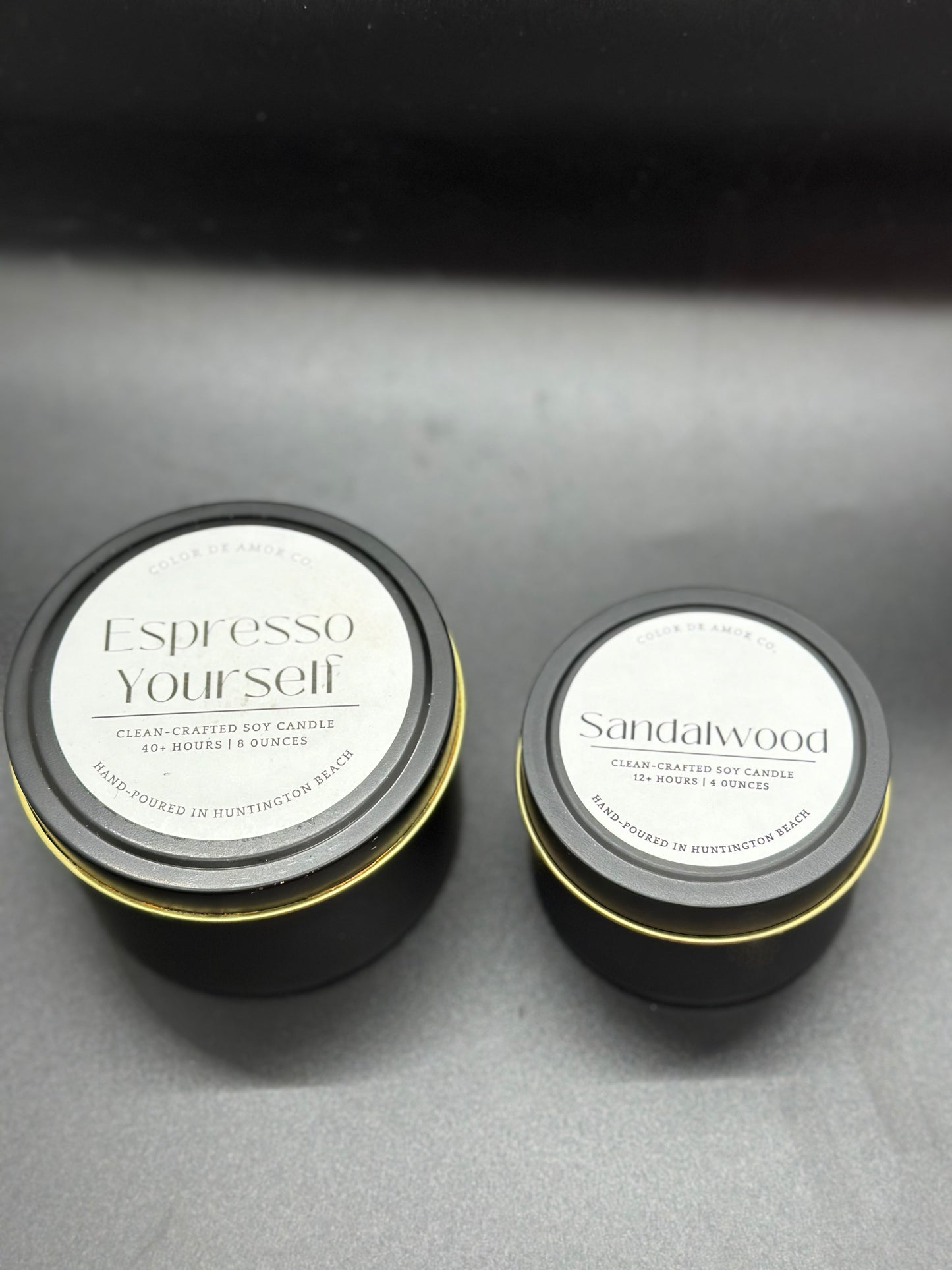 Modern Tin in Black
