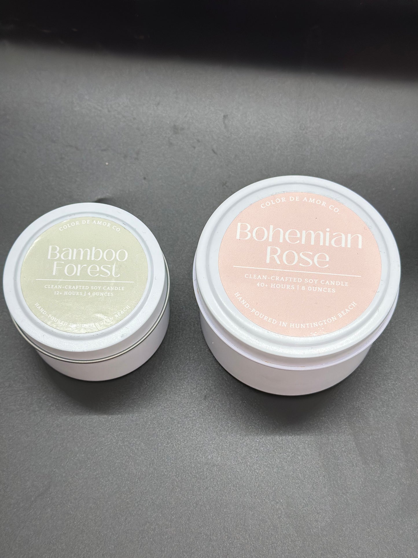 Modern Tin in White